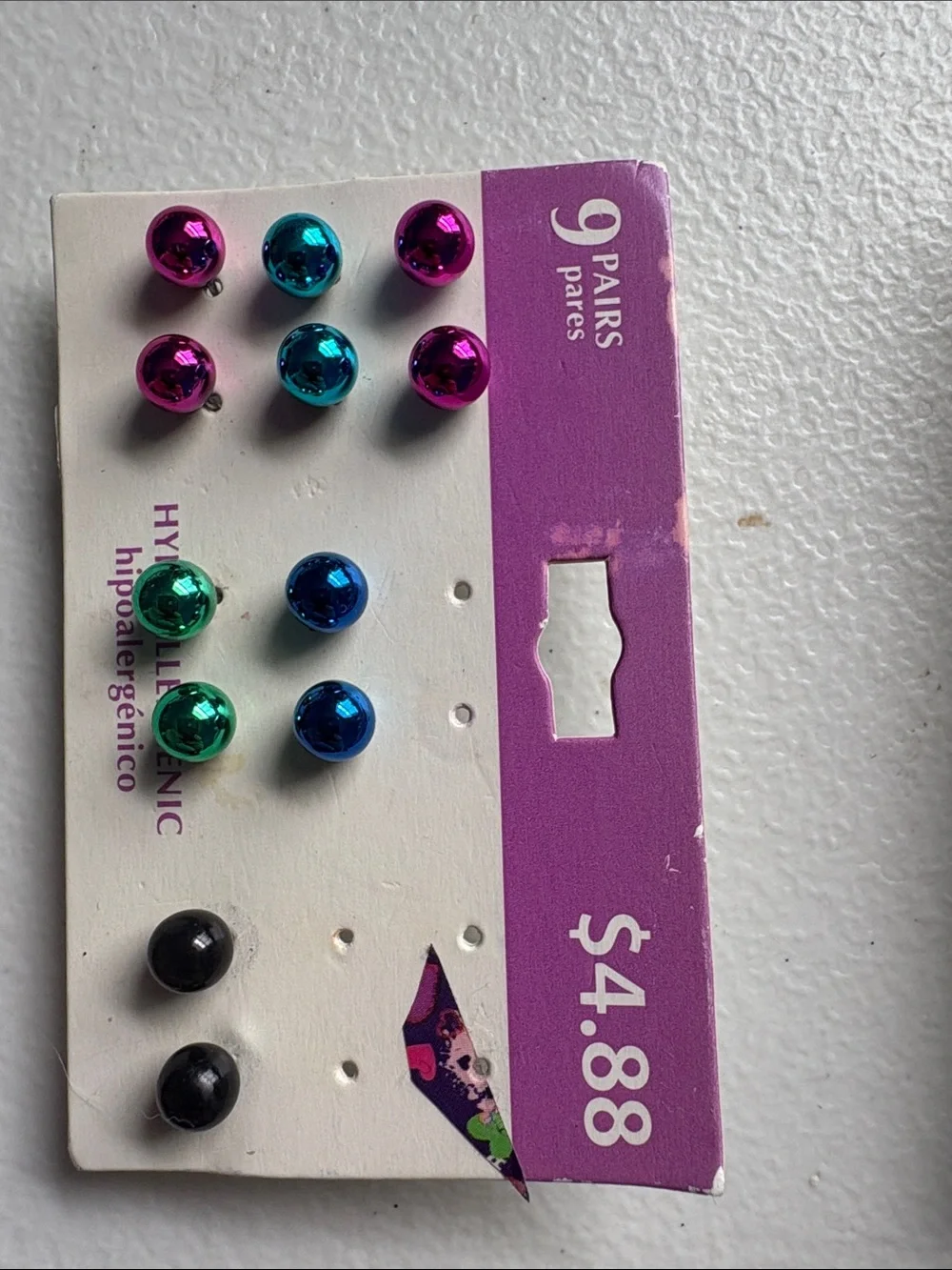 Assorted Kids Earrings Set in Multiple Colors - Mixed Brands 41 Pairs